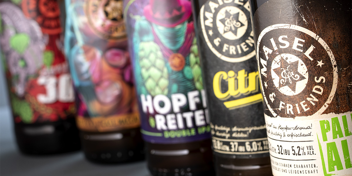 Ob „Craft-Beer“ oder „Homebrew“ – die Töpfer Kulmbach GmbH produziert professionelle Labels für spezielle Biere auch in Kleinstauflagen.