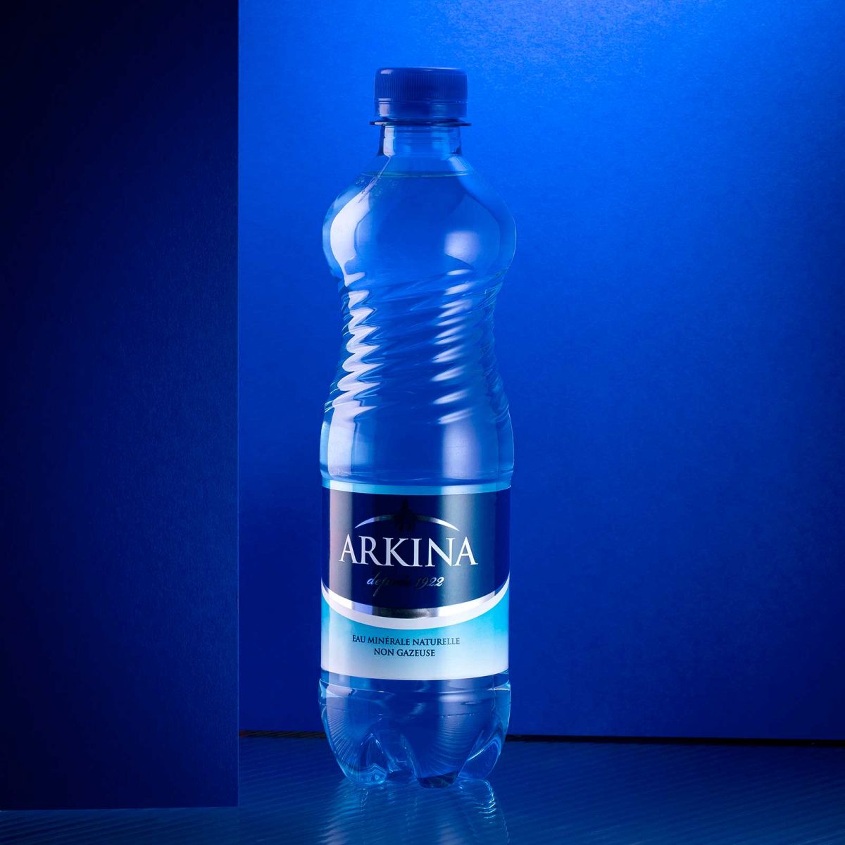 Rundum Etikett PET Flasche